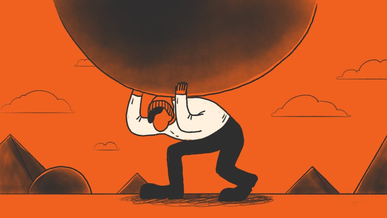 A weight off my shoulders